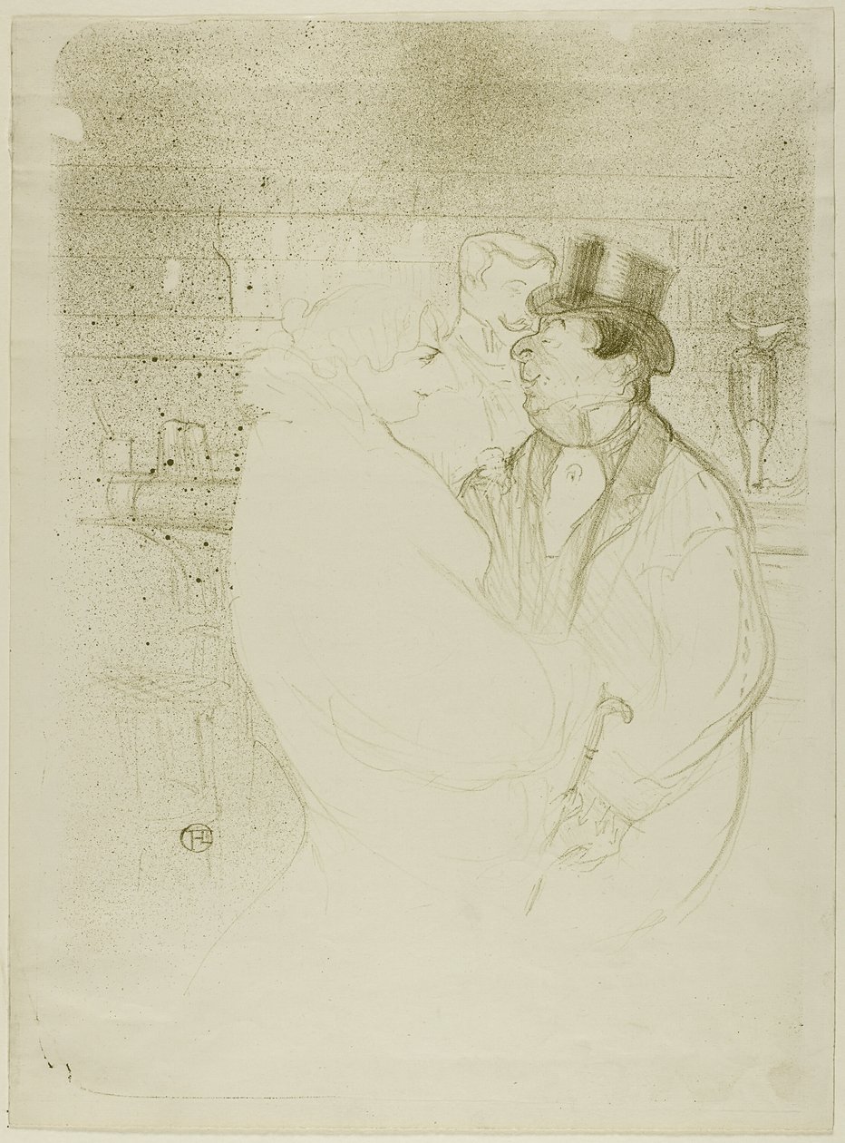 Ida Heath baarissa tekijältä Henri de Toulouse Lautrec