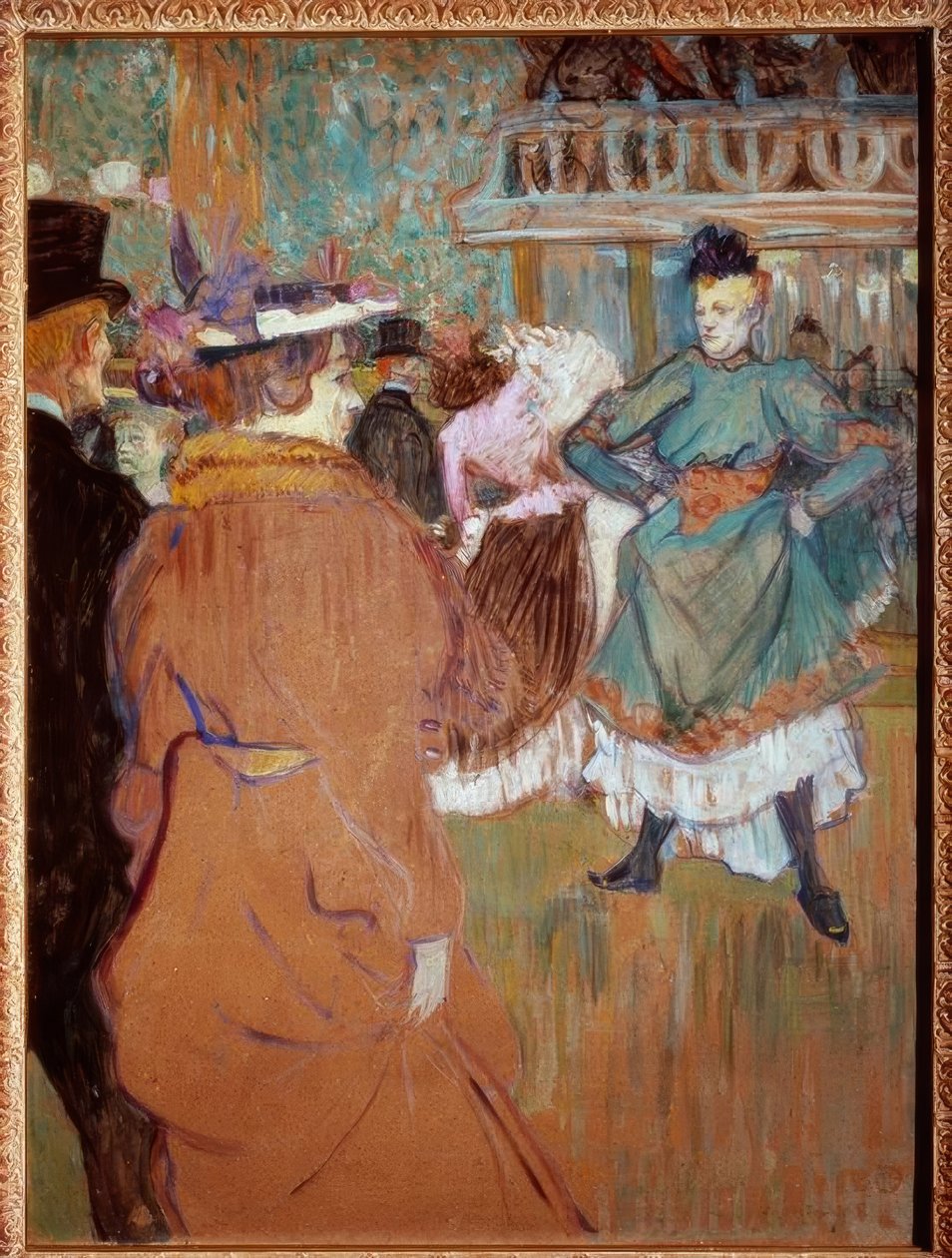 Moulin Rougessa: quadrillen alku tekijältä Henri de Toulouse Lautrec