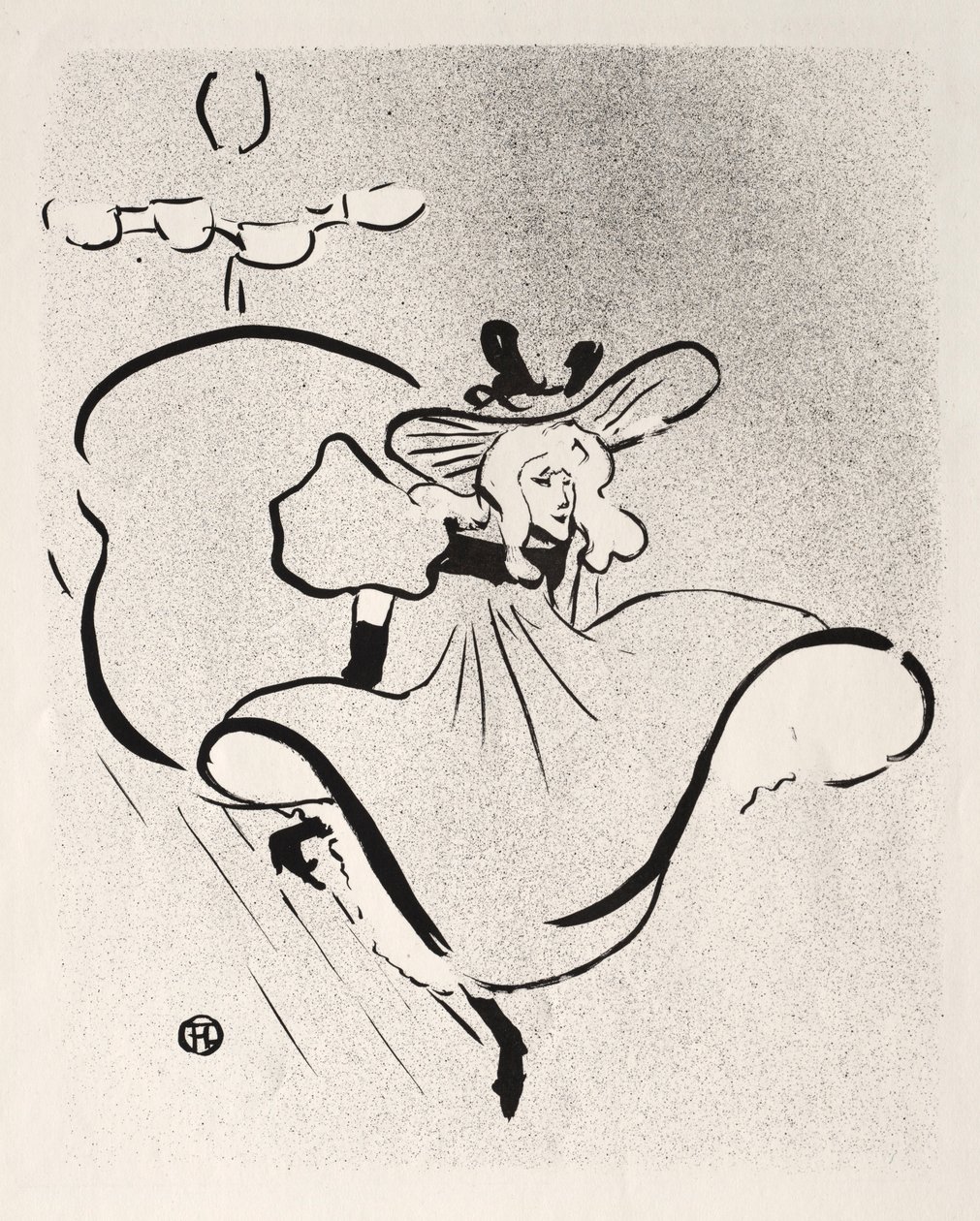 Jane Avril, 1893. tekijältä Henri de Toulouse Lautrec