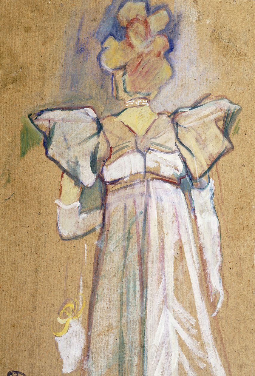 Jane Avril, 1893 tekijältä Henri de Toulouse Lautrec