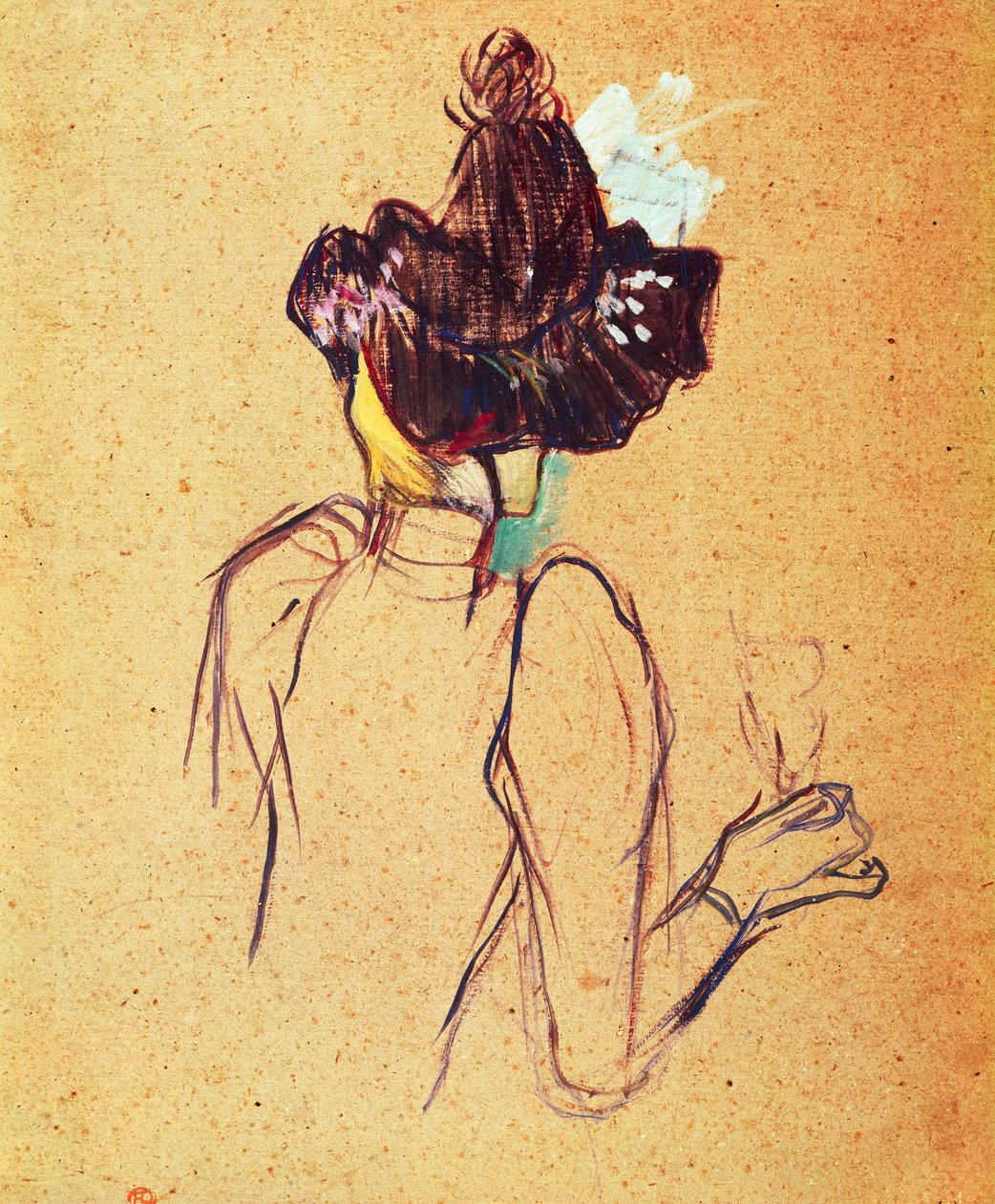 Henri de Toulouse Lautrecin Jane Avril (1864-1901) tekijältä Henri de Toulouse Lautrec