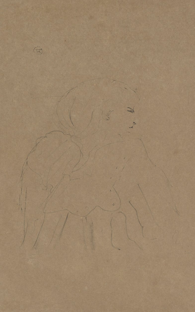 Jane Hading, 1898, 1898. tekijältä Henri de Toulouse Lautrec