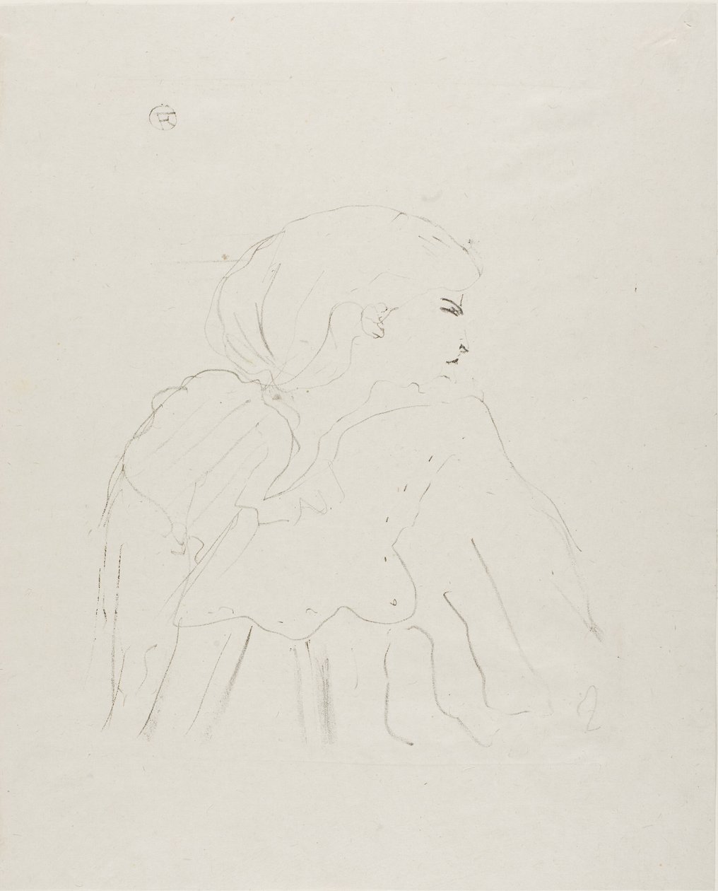 Jane Hading, Treize Lithographies -yrityksestä tekijältä Henri de Toulouse Lautrec