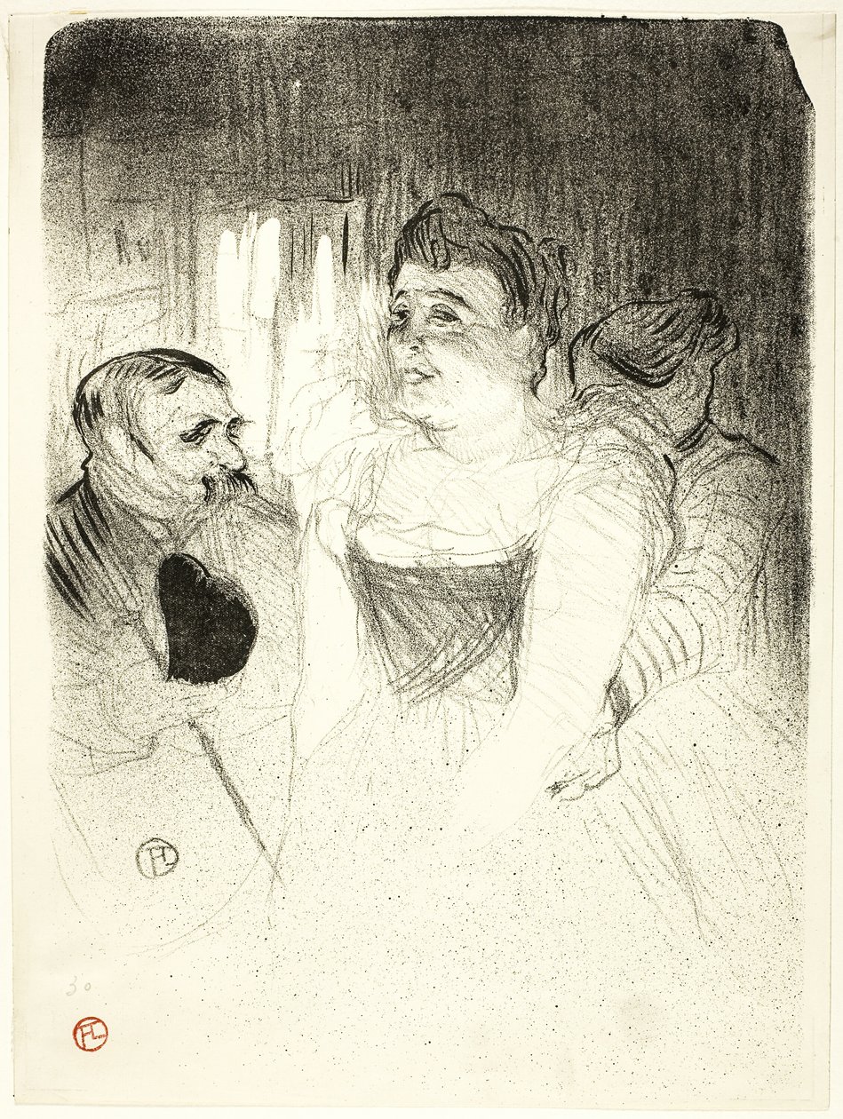 tuomari tekijältä Henri de Toulouse Lautrec