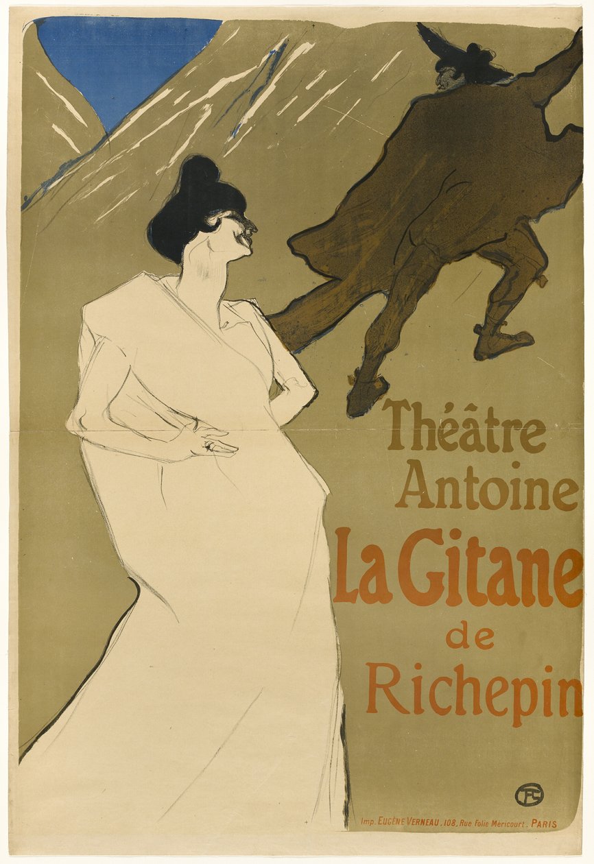 Mustalainen tekijältä Henri de Toulouse Lautrec