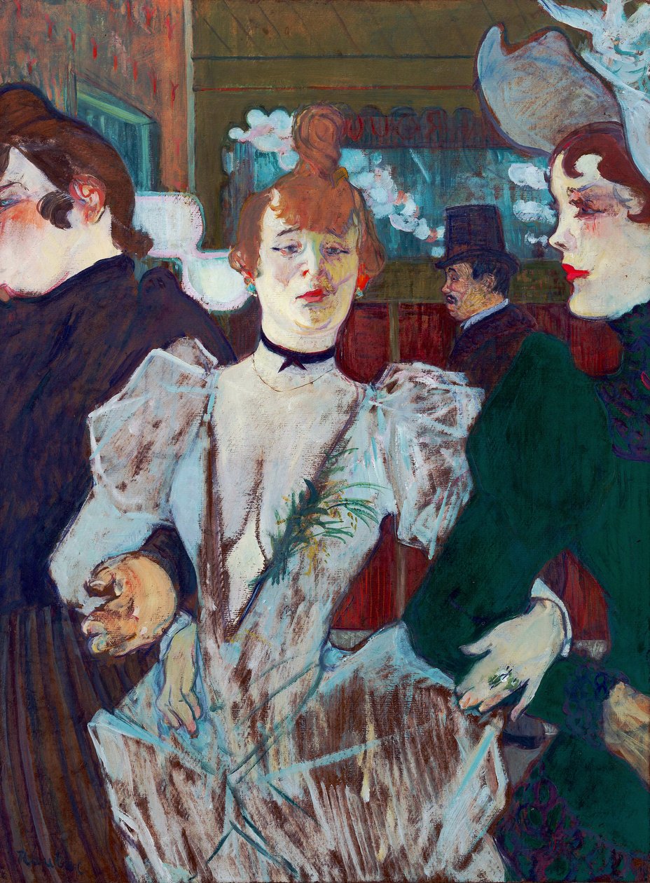 La Goulue Moulin Rougessa tekijältä Henri de Toulouse Lautrec