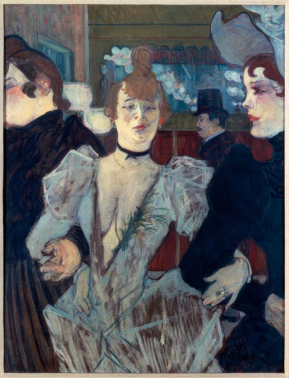 La Goulue tai Moulin-Rouge tekijältä Henri de Toulouse Lautrec