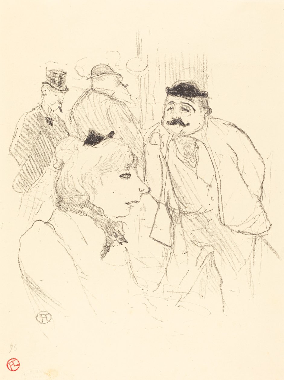 Varsi (Moulin Rouge) tekijältä Henri de Toulouse Lautrec