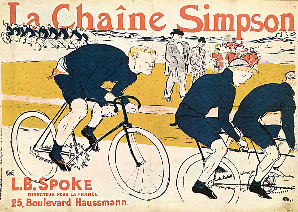 Simson-ketju, mainosjuliste, 1896. tekijältä Henri de Toulouse Lautrec