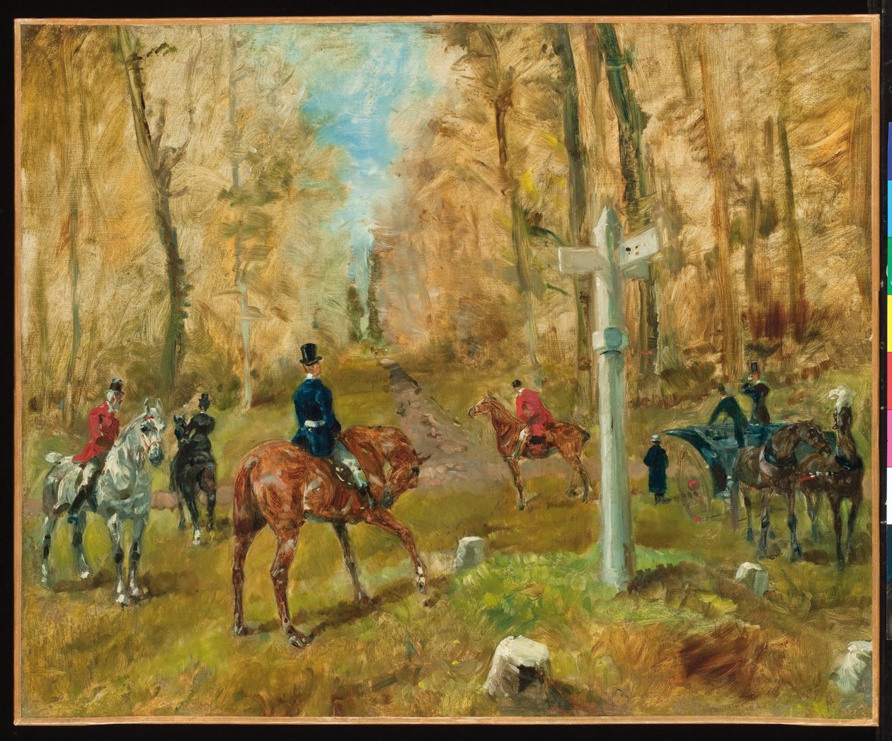 Risteys, 1883 tekijältä Henri de Toulouse Lautrec