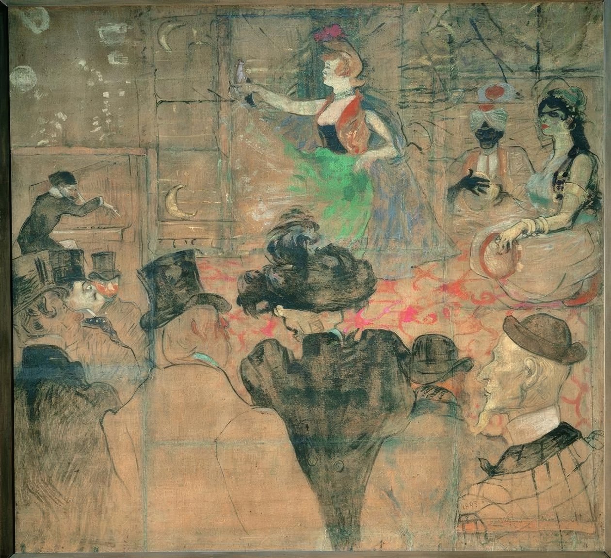 La danse mauresque, ou Les Almées tekijältä Henri de Toulouse Lautrec