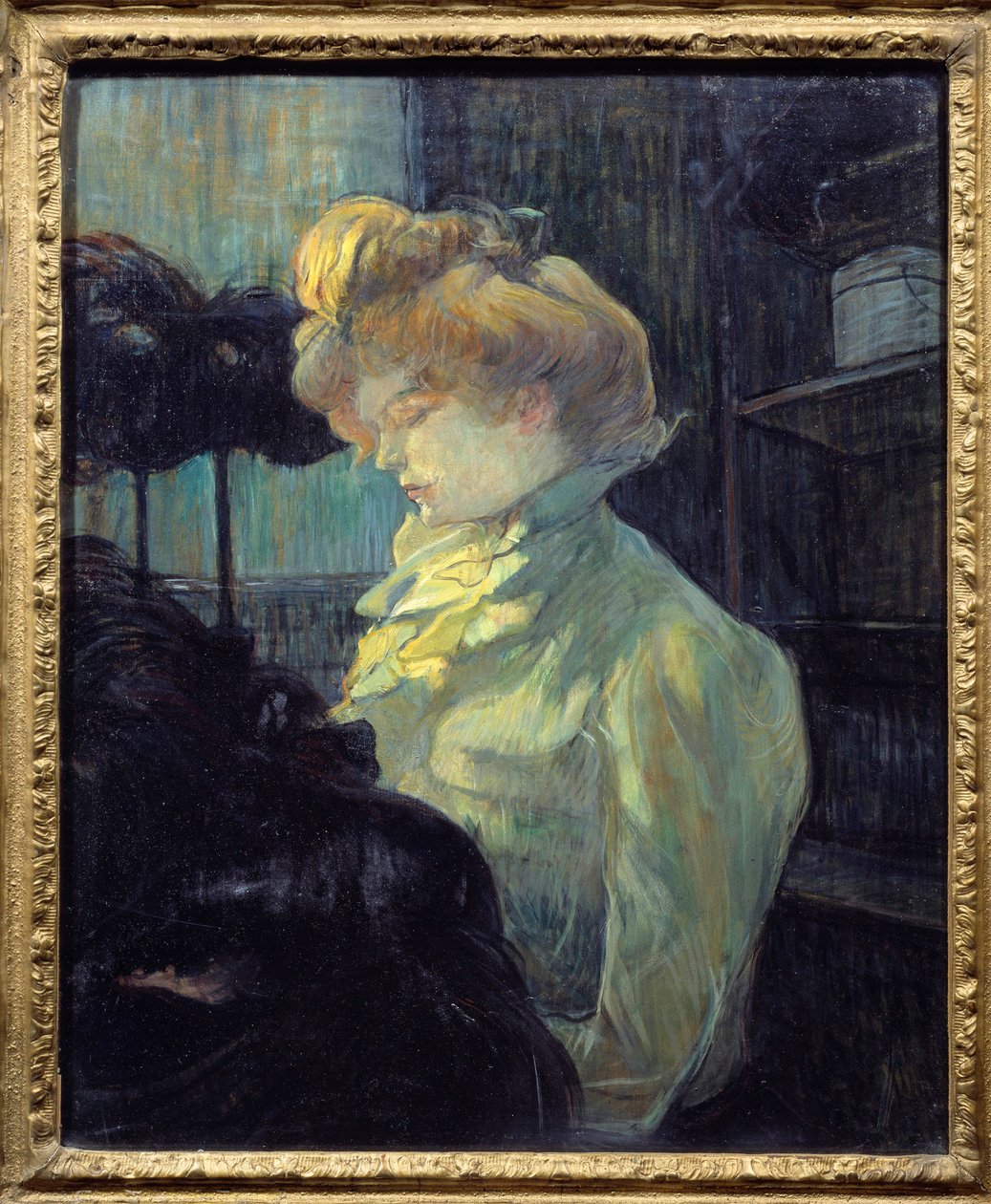 Henri de Toulouse Lautrecin (1864-1901) maalaus 1900 su. 0,61 x 0,49 m Albi, Toulouse Lautrec -museo tekijältä Henri de Toulouse Lautrec