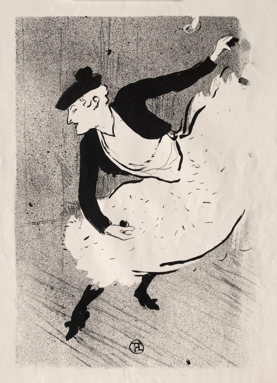 Le Café-konsertti: Edmée Lescot tekijältä Henri de Toulouse Lautrec