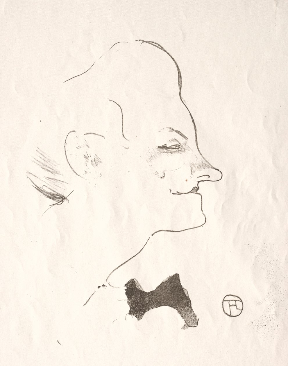 Kahvila-konsertti: Yvette Guilbert, 1893. tekijältä Henri de Toulouse Lautrec