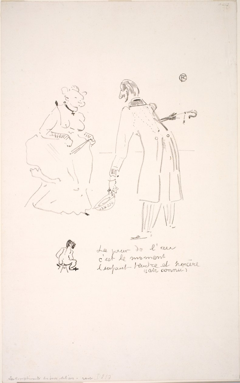 Uudenvuoden kohteliaisuus tekijältä Henri de Toulouse Lautrec