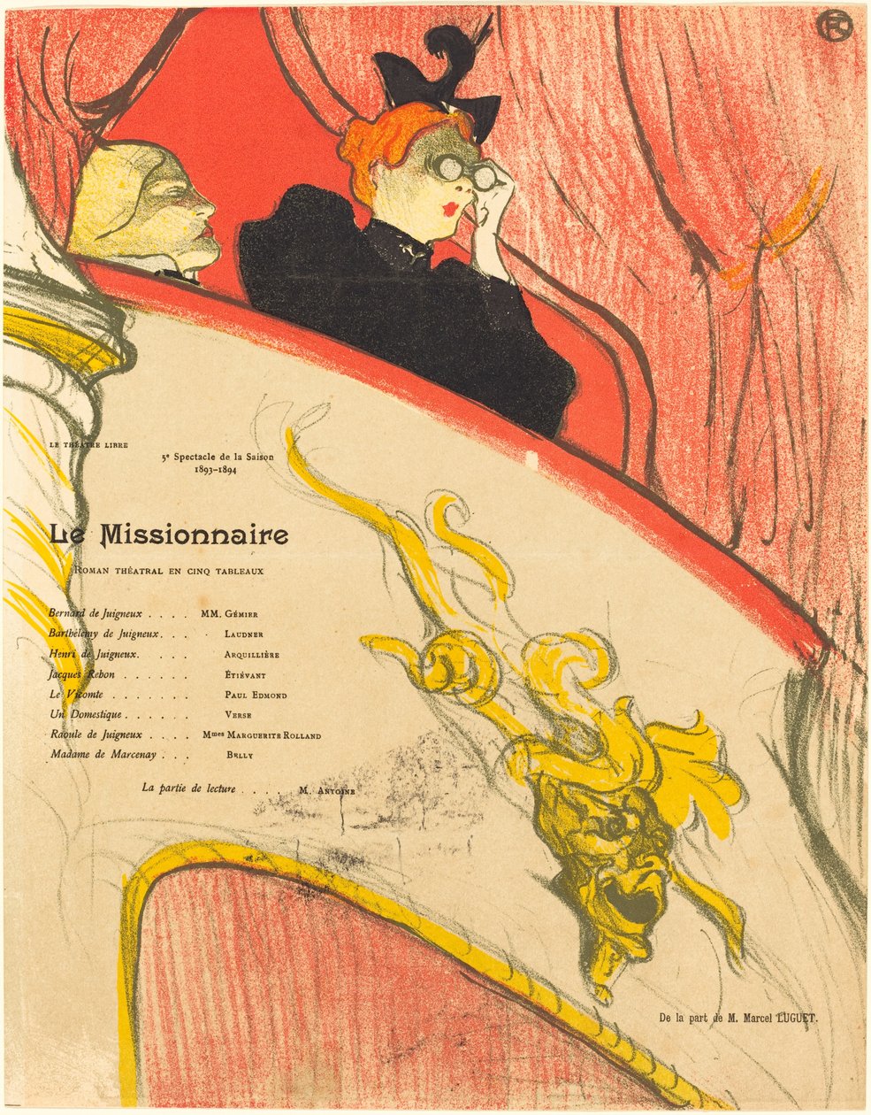 Lähetyssaarnaaja tekijältä Henri de Toulouse Lautrec