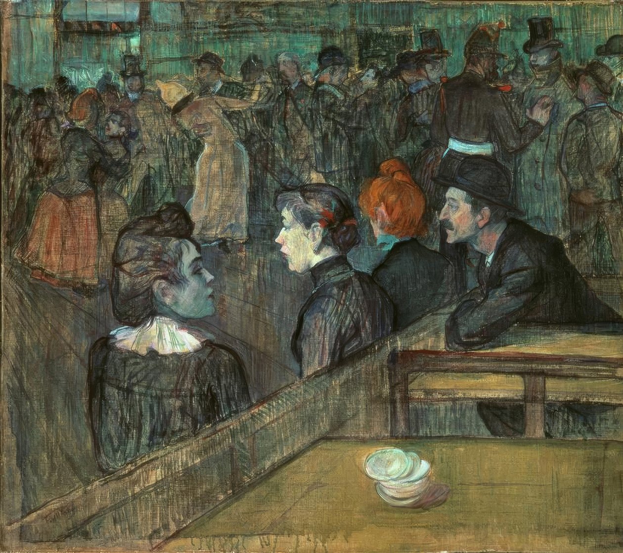 Moulin de la Galette tekijältä Henri de Toulouse Lautrec