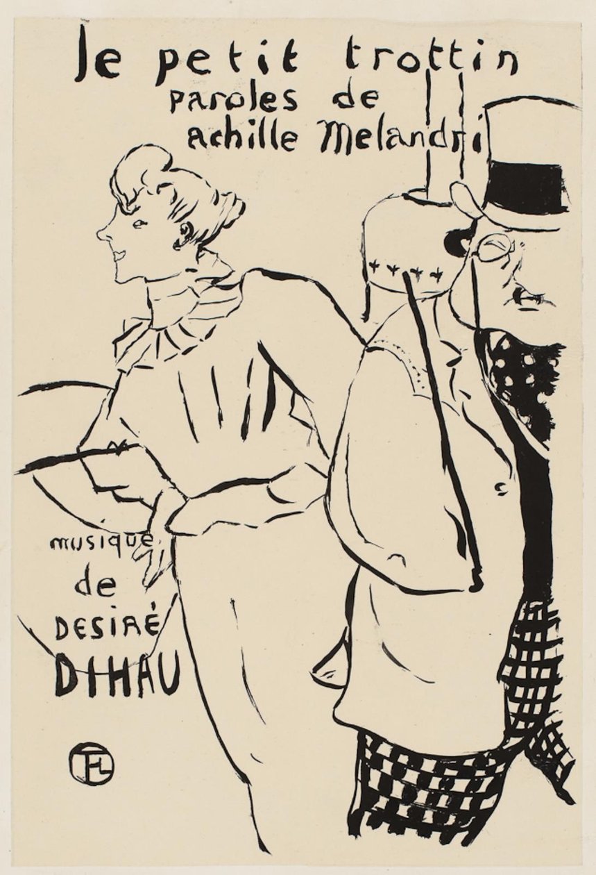 Pikku Trottin tekijältä Henri de Toulouse Lautrec
