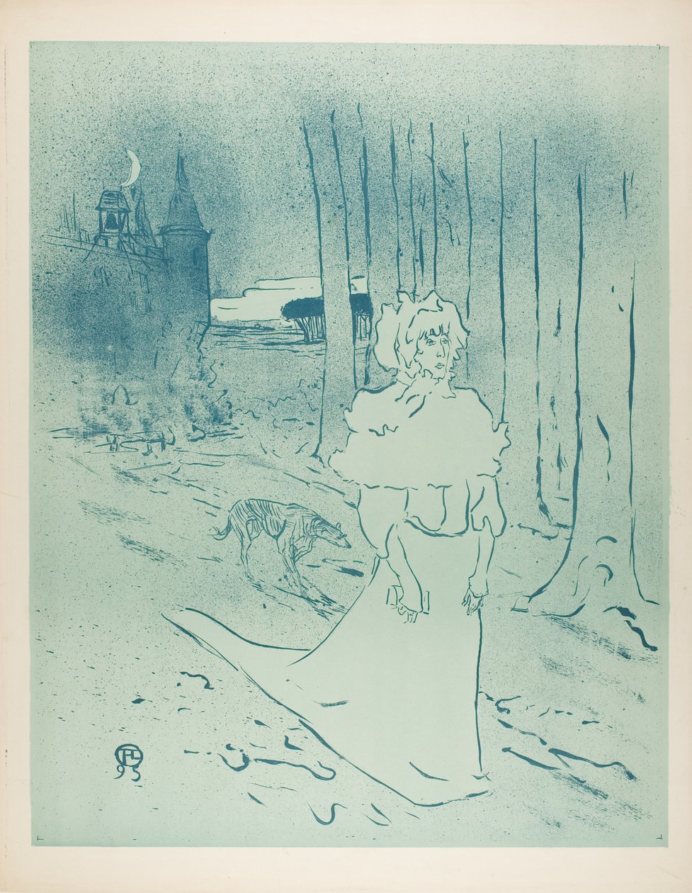 Hätäkello tekijältä Henri de Toulouse Lautrec