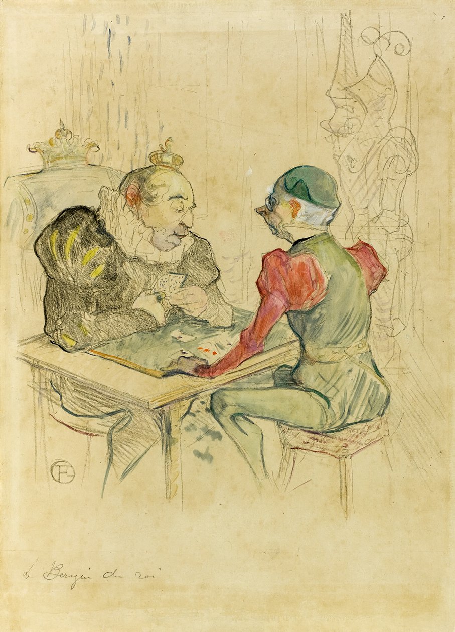 Bezigue tekijältä Henri de Toulouse Lautrec