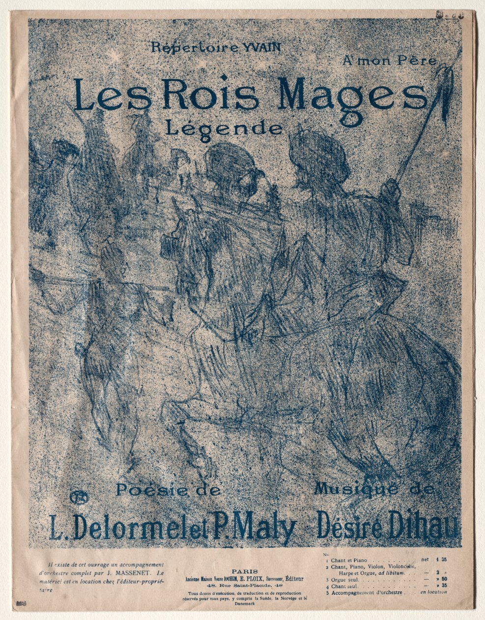 The Magi tekijältä Henri de Toulouse Lautrec