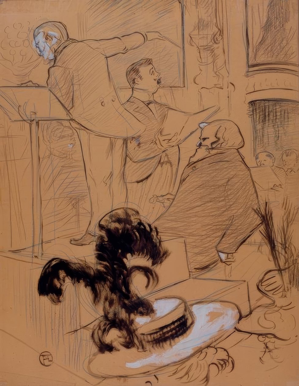 Oopperan upeat konsertit tekijältä Henri de Toulouse Lautrec