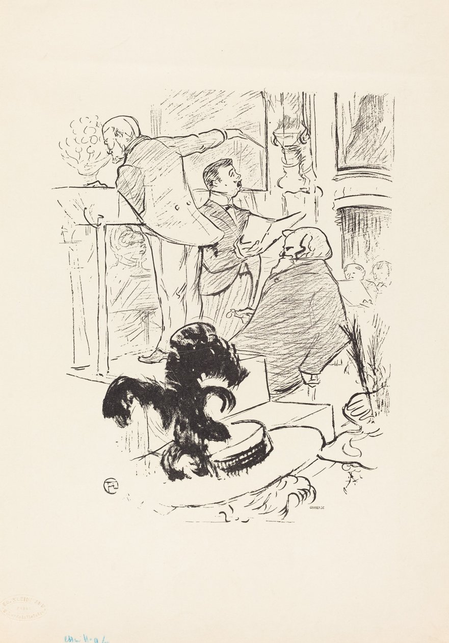 Suuret oopperakonsertit, 1895. tekijältä Henri de Toulouse Lautrec