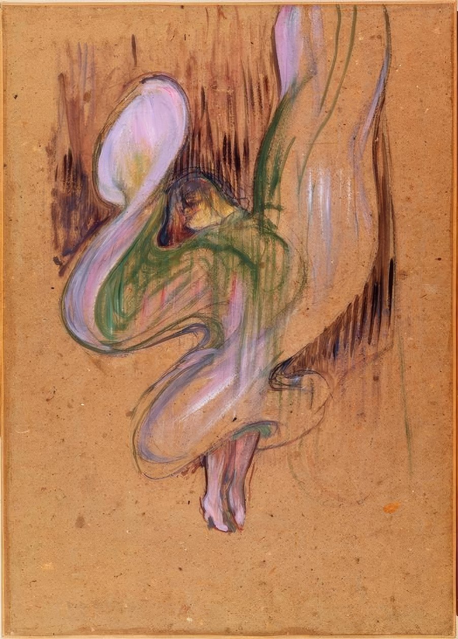 Loïe Fuller Folies Bergèressä tekijältä Henri de Toulouse Lautrec