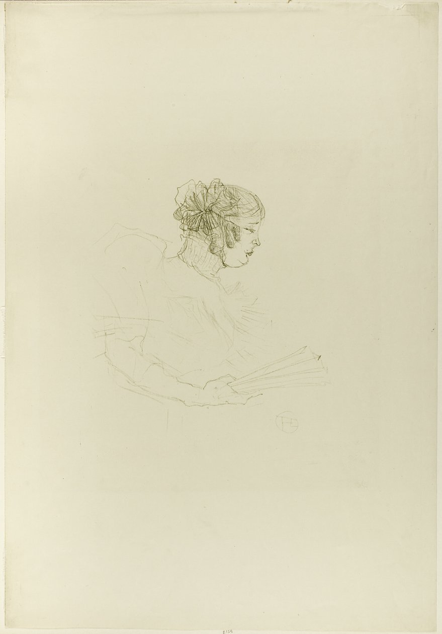 Luce Myrès profiilissa tekijältä Henri de Toulouse Lautrec
