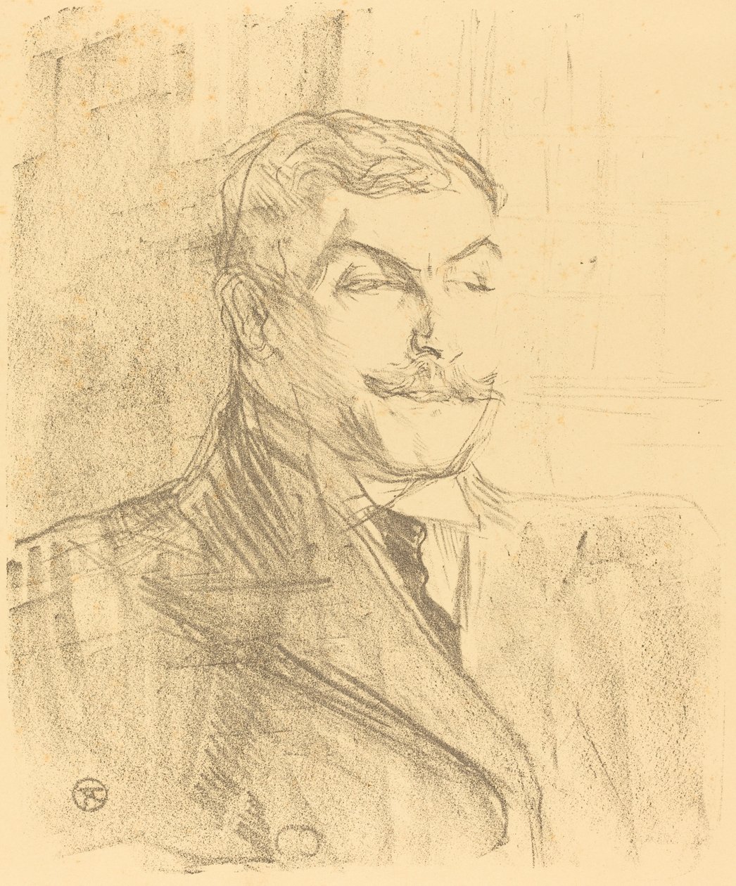 Lucien Guitry, 1896. finlandès tekijältä Henri de Toulouse Lautrec