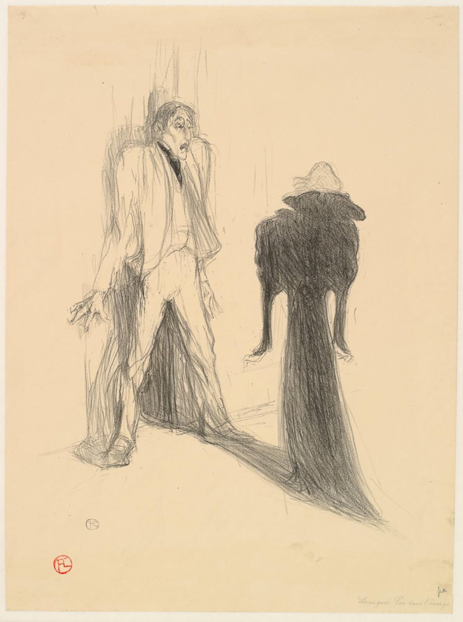 Lugné Poë ja Berthe Bady kuvassa tekijältä Henri de Toulouse Lautrec