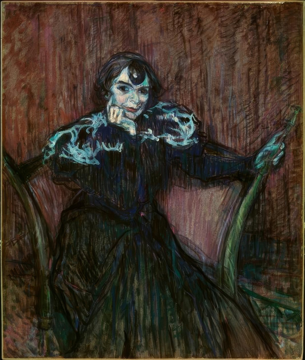 Rouva Berthe Bady tekijältä Henri de Toulouse Lautrec