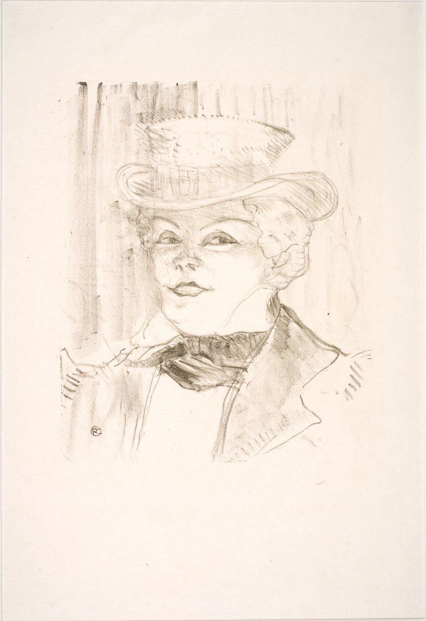 Rouva Rejane tekijältä Henri de Toulouse Lautrec