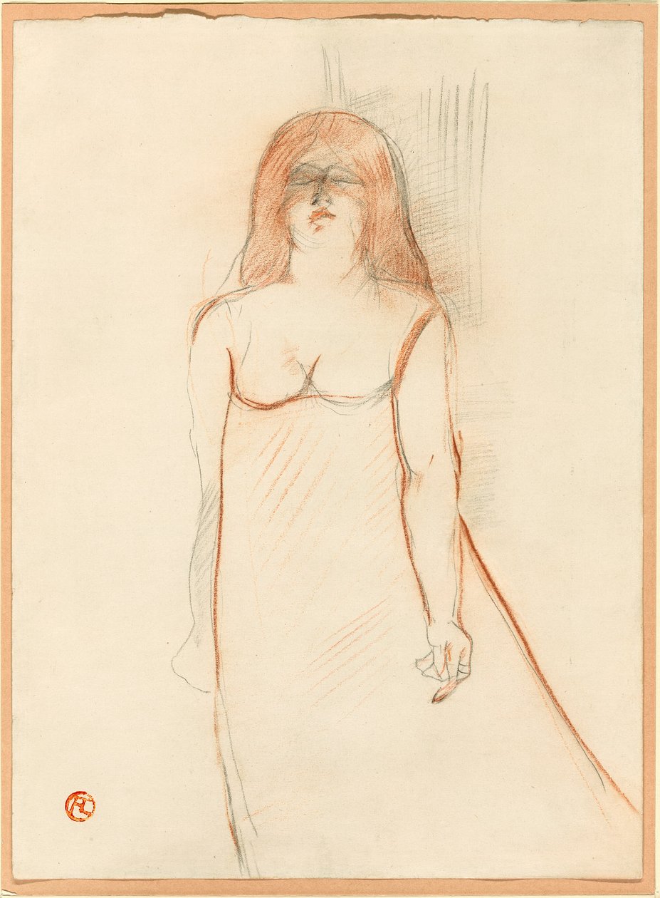 Neiti Cocyte tekijältä Henri de Toulouse Lautrec