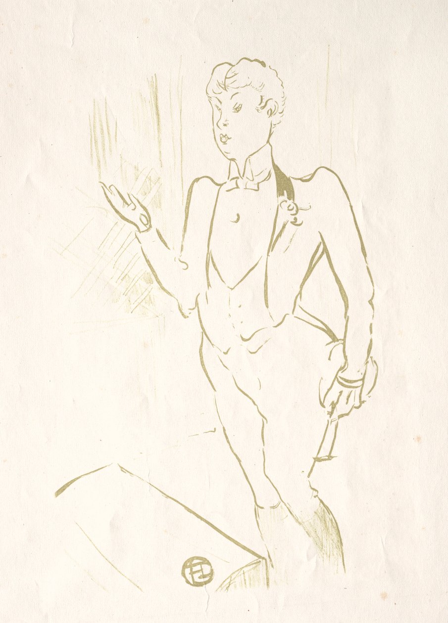 Mary Hamilton, 1893. tekijältä Henri de Toulouse Lautrec