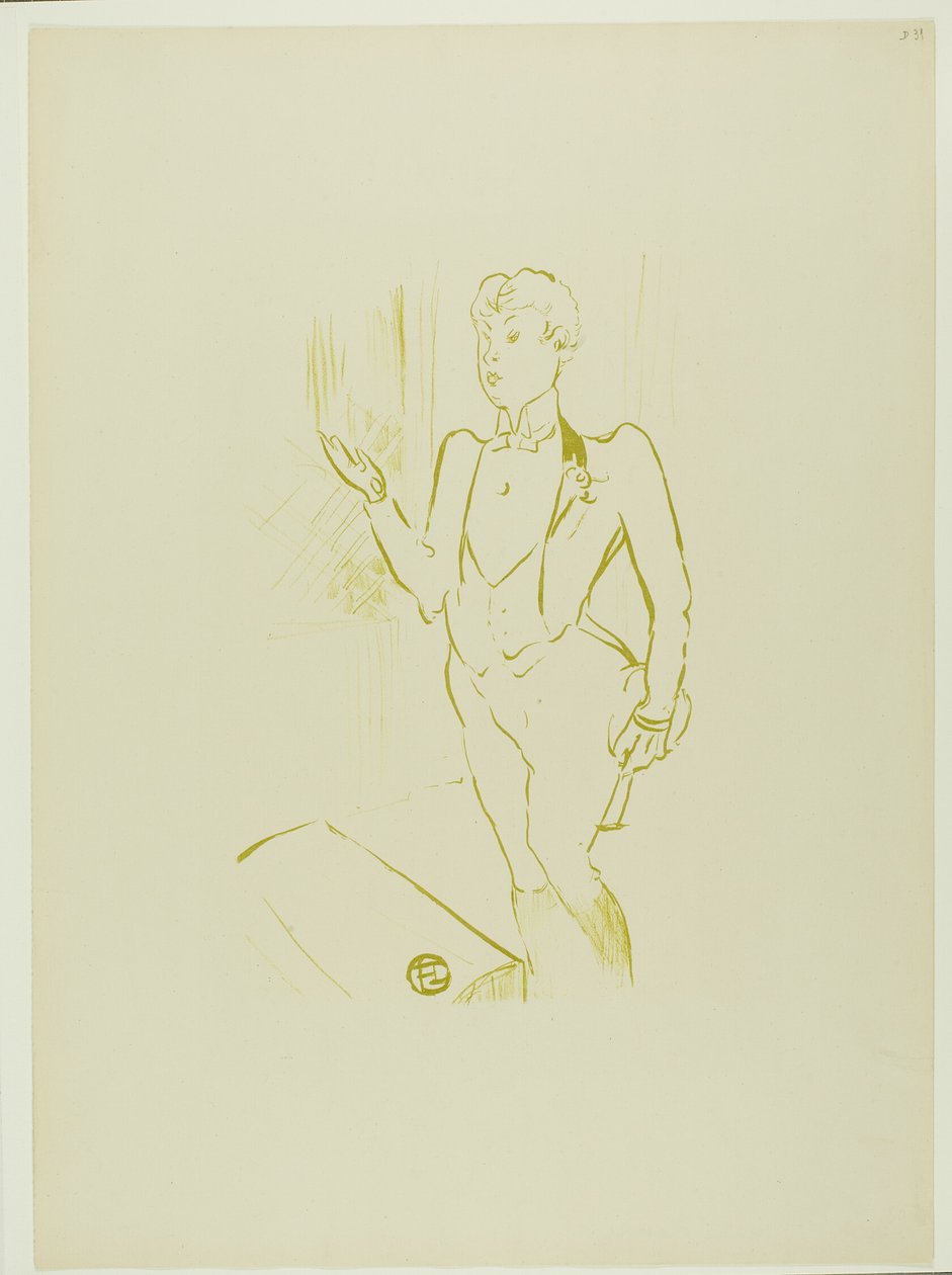 Mary Hamilton, alkaen Le Café-Concert tekijältä Henri de Toulouse Lautrec