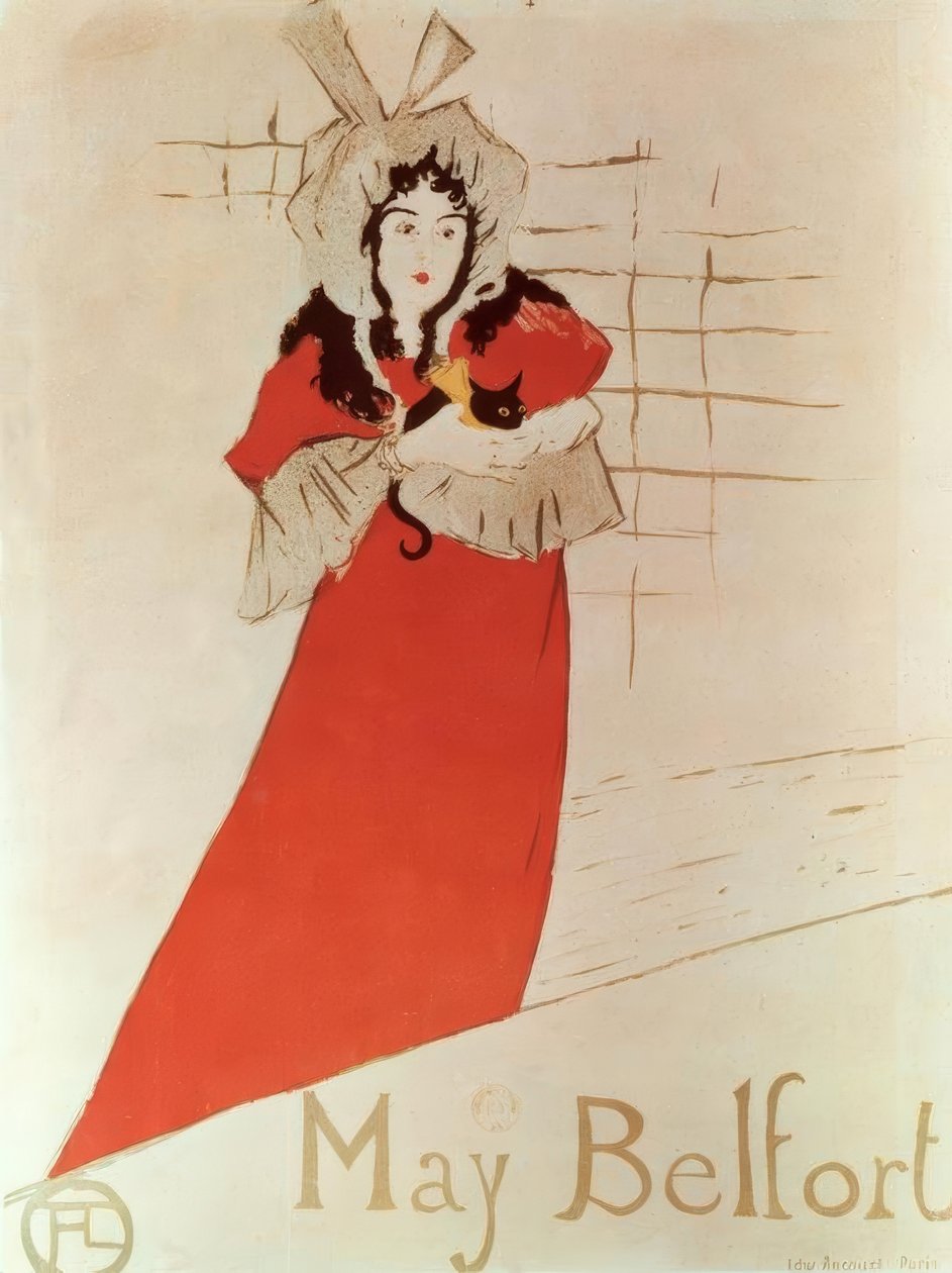 May Belfort tekijältä Henri de Toulouse Lautrec