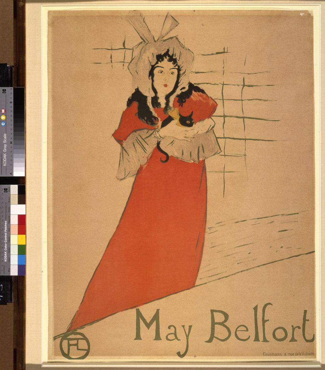 Huonekalut ja erilaiset esineet 1100- ja 1300-luvuilta tekijältä Henri de Toulouse Lautrec