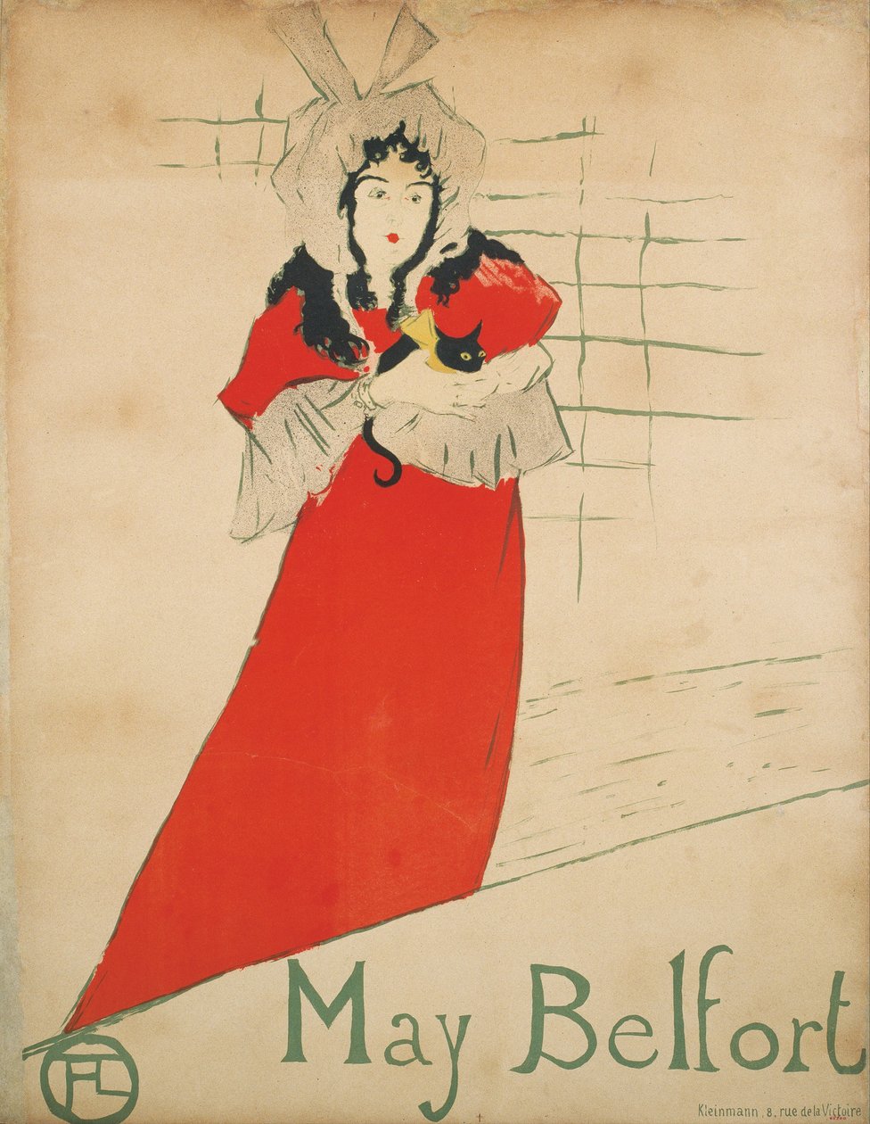 May Belfort -juliste tekijältä Henri de Toulouse Lautrec
