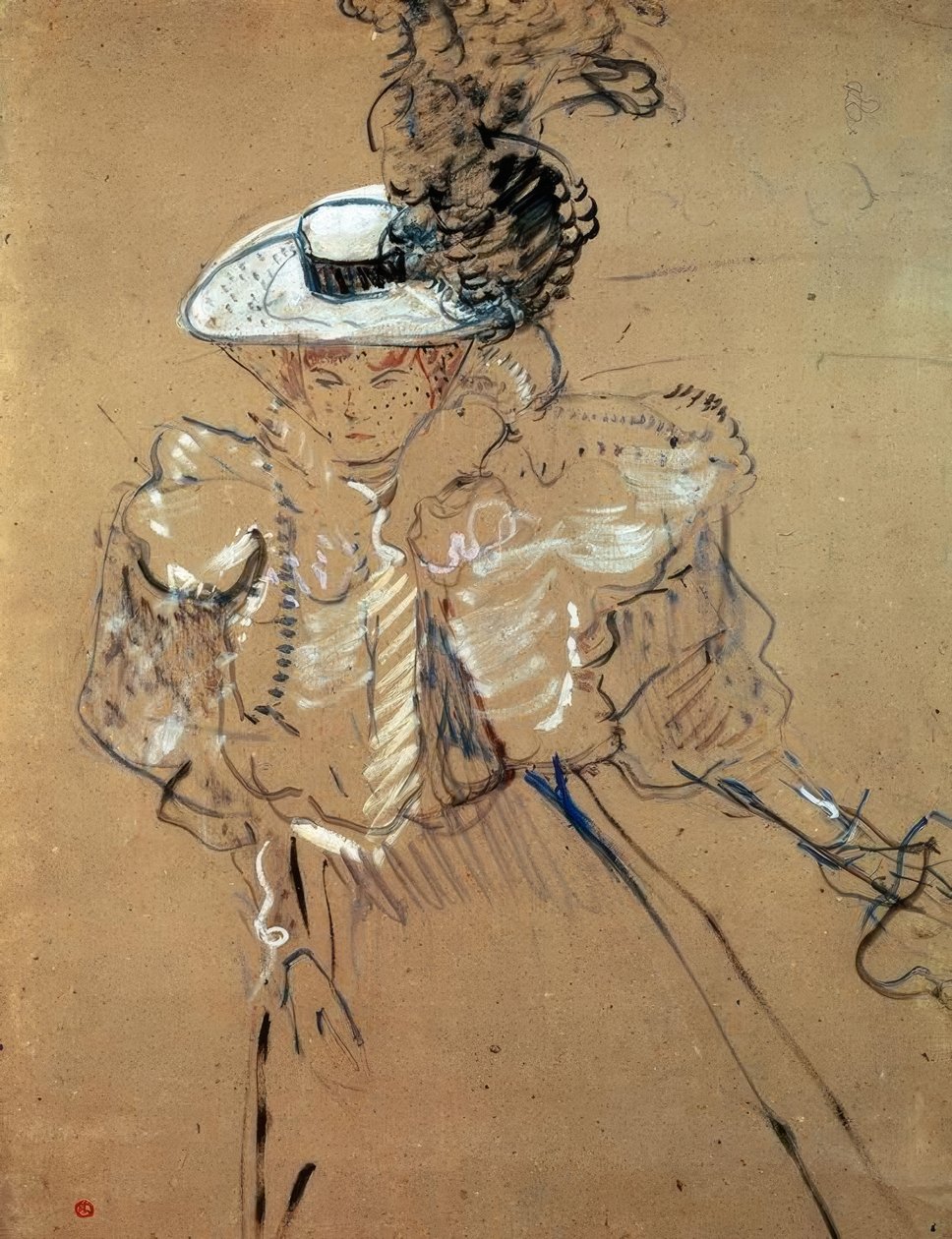 Misia Natanson tekijältä Henri de Toulouse Lautrec