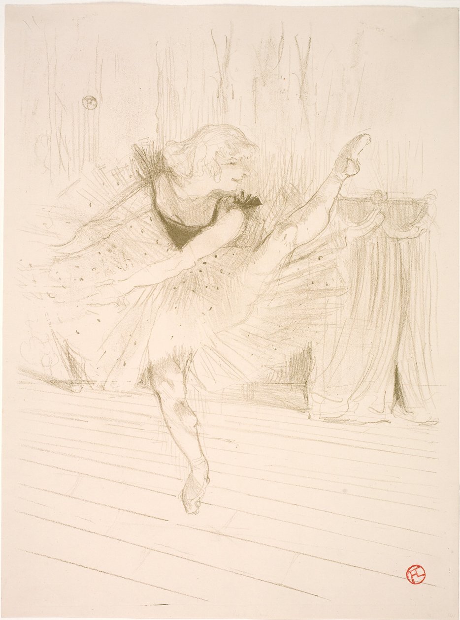 Neiti Ida Heath, englantilainen tanssija tekijältä Henri de Toulouse Lautrec