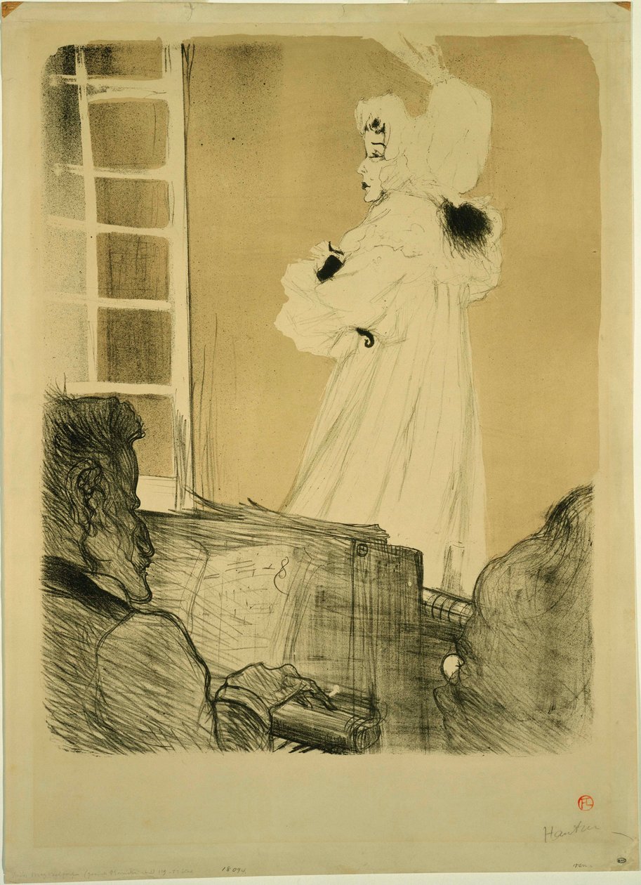 Neiti May Belfort (valtio I) tekijältä Henri de Toulouse Lautrec