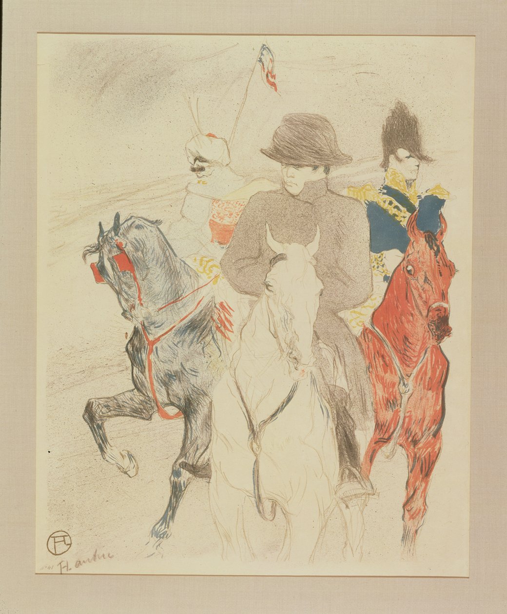 Huonekalut ja erilaiset esineet 1100- ja 1300-luvuilta tekijältä Henri de Toulouse Lautrec