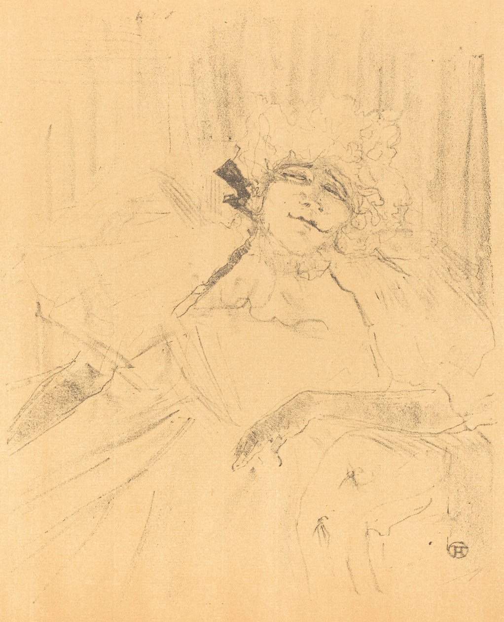 Vanha laulu Vanha laulu, 1898. tekijältä Henri de Toulouse Lautrec