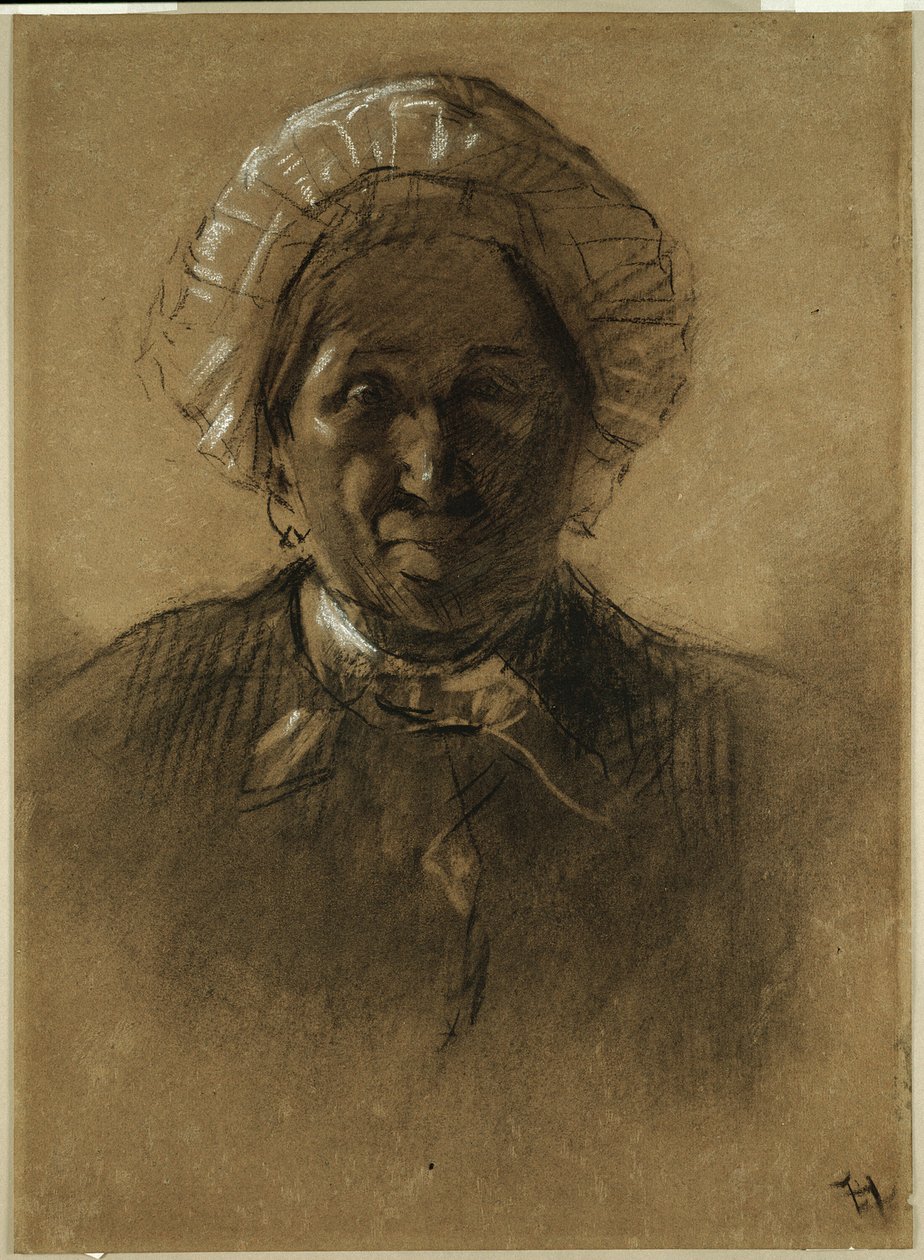 Vanha nainen tekijältä Henri de Toulouse Lautrec