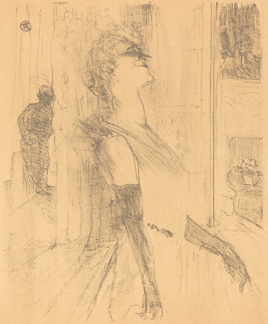Lavalla tekijältä Henri de Toulouse Lautrec