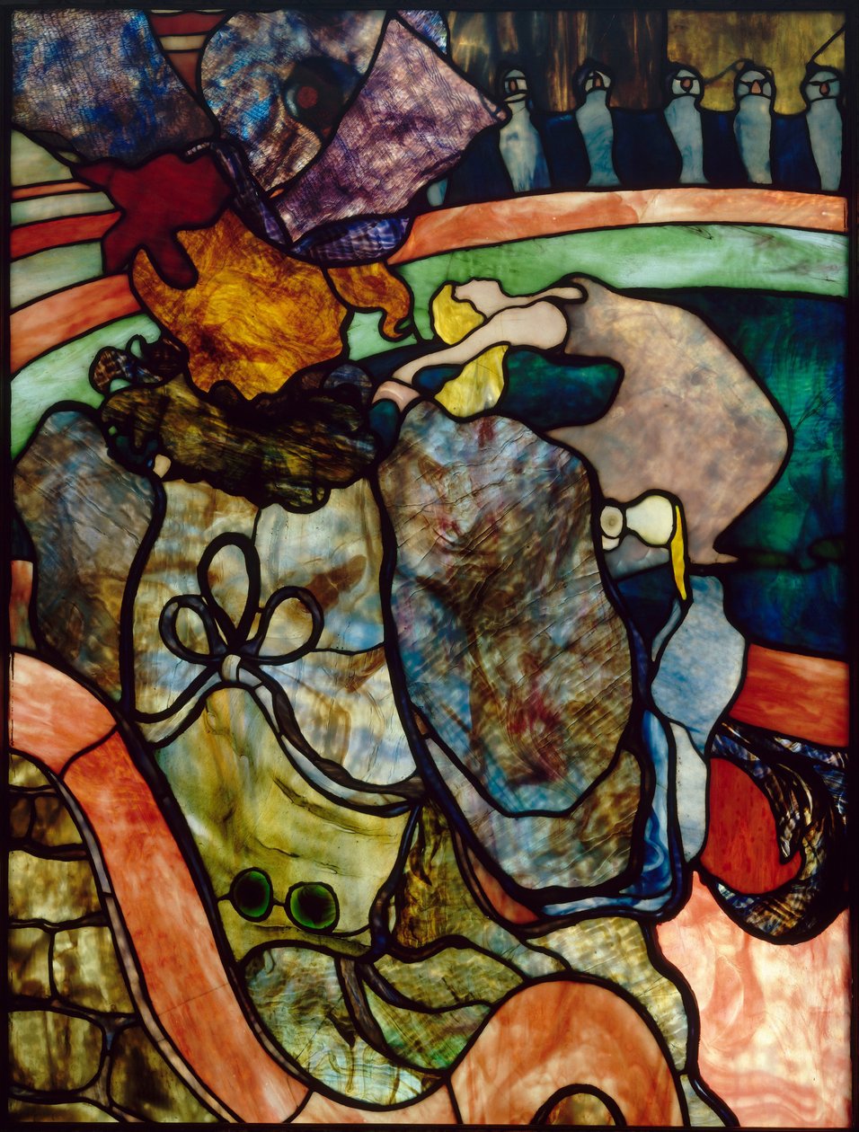 Papa Chrysanthème Uudessa sirkuksessa tekijältä Henri de Toulouse Lautrec