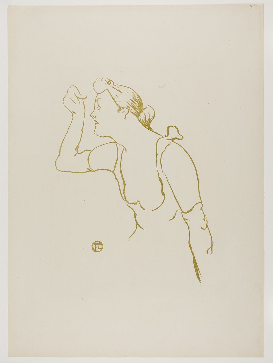 Paula Brébion, Le Café-Concert -lehdestä tekijältä Henri de Toulouse Lautrec