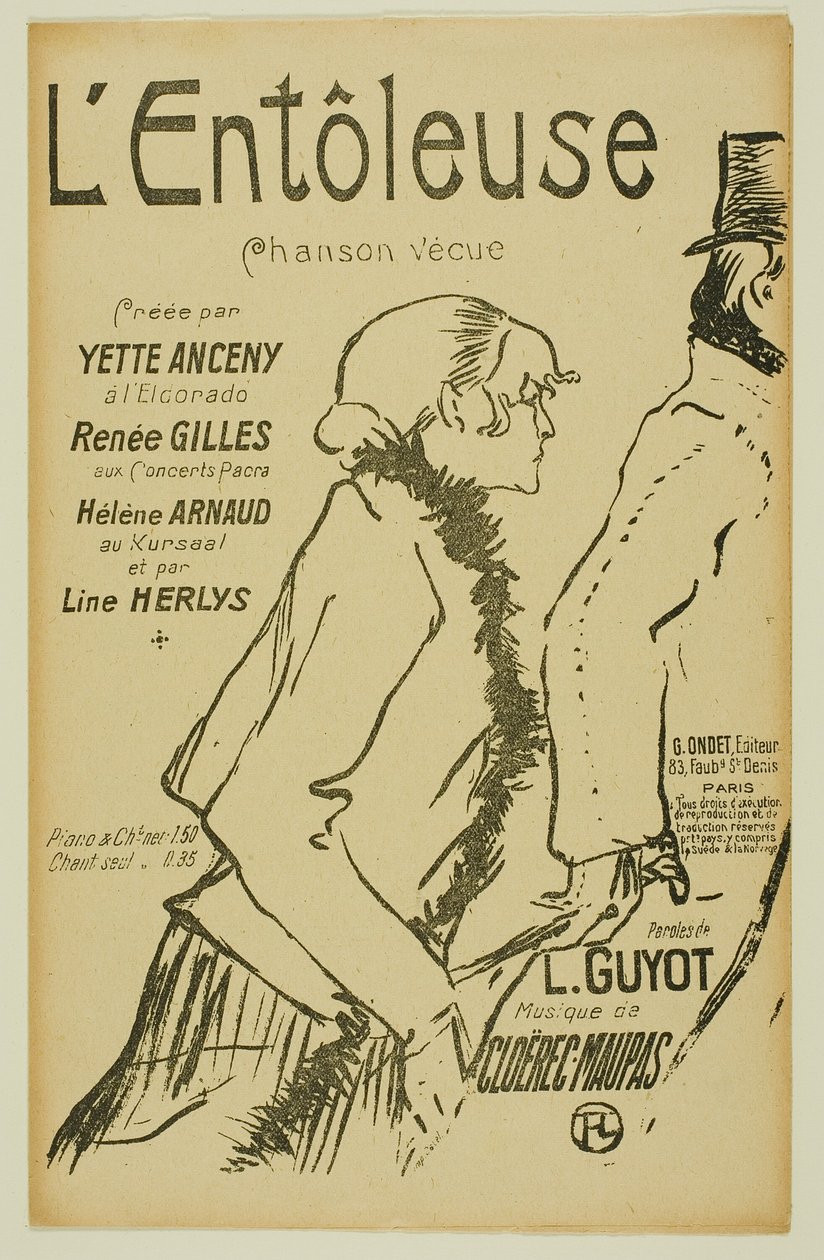 Huono Street Walker! tekijältä Henri de Toulouse Lautrec