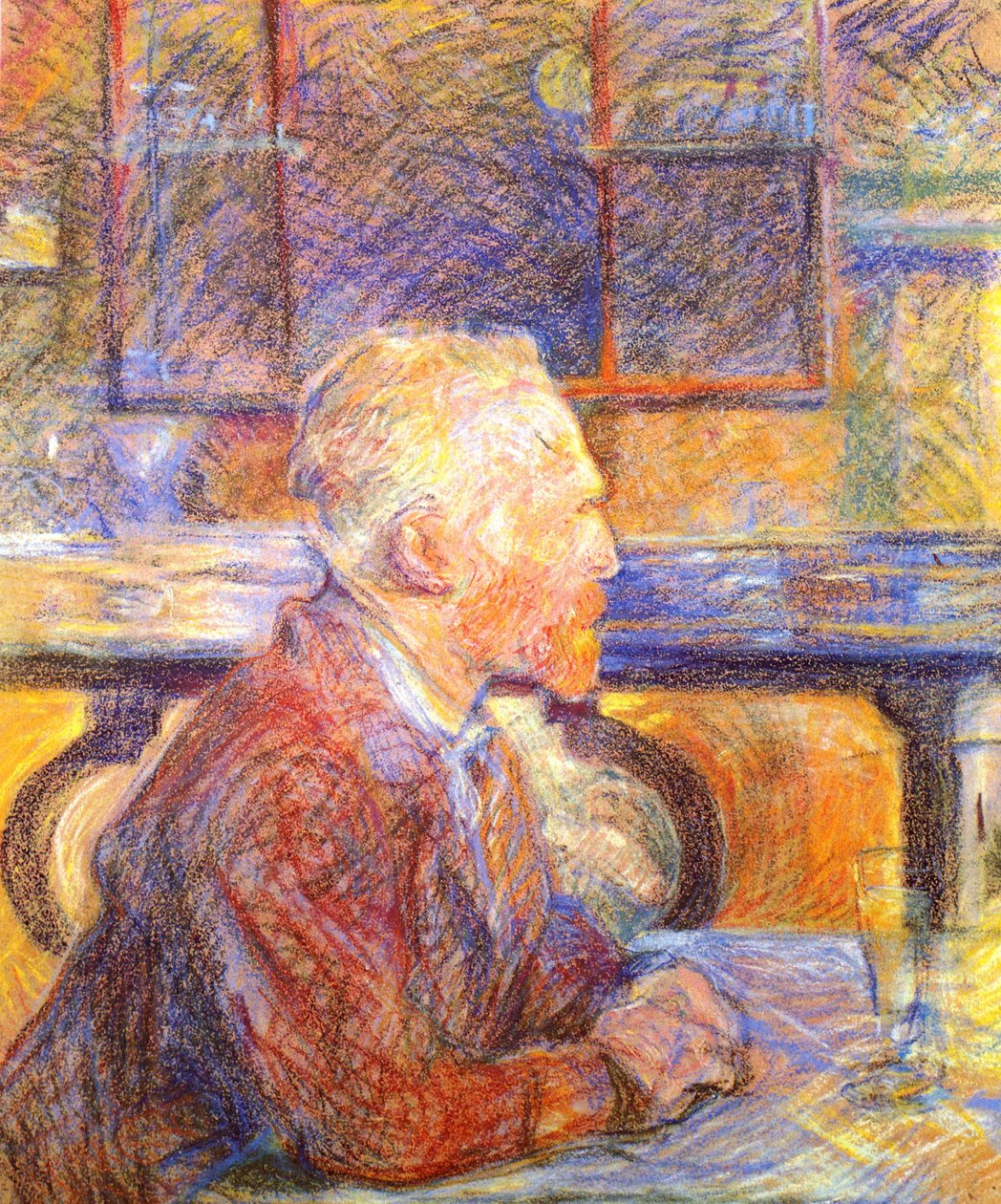 Vincent van Goghin muotokuva tekijältä Henri de Toulouse Lautrec